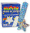 Glitter - Adhesive Strip 1-3/4 Inch / 3/4 X 3 Inch Plastic Rectangle / Star Kid Design ( Stars and Stripes) Sterile - AB48