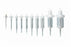 Fisherbrand Dispenser Tip - Repeating Pipette Tip 500 to 2,500 µL Graduated NonSterile - 13668708