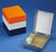 Globe Scientific - Slide Storage Box 25 X 75 mm Storage Box and 1 X 3 Inch Microscope Slides Gray ABS Plastic / Cork 25 Slide Capacity - 513075A