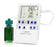 Traceable Memory-Loc - Refrigerator / Freezer Temperature Data Logger with Alarm Fahrenheit / Celsius -58° to +158°F (-50° to +70°C) Glycol Bottle Probe Multiple Mounting Options Battery Operated - 94460-37