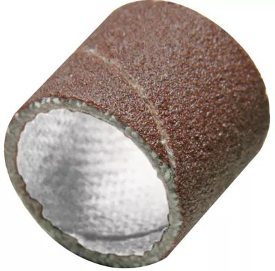 Robert Bosch Tool Corporation/Dremel - Sanding Band 1/4 Inch Bit Diameter, 1 Inch Length, 240 Grit, Emery, Contents 6 Bands, Purple - 446