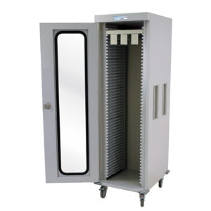 Harloff - Medical Storage Cart 27.8 X 27.9 X 80.5 Inch Sand - MSPM81-00TK