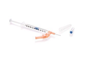 Pro-Vent Plus - Arterial Blood Sampling Kit 3 mL Luer-slip Syringe with Filter-Pro 23 Gauge - 4645P-2