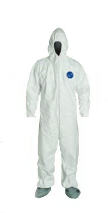 R3 Safety DuPont Tyvek 400 Coverall 2X-Large White Disposable - 31710479