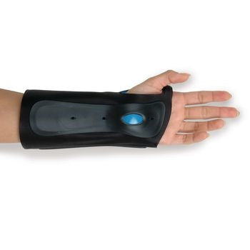 Exoform - Wrist Brace Contoured Aluminum / Plastic Right Hand Black Medium - 081453711
