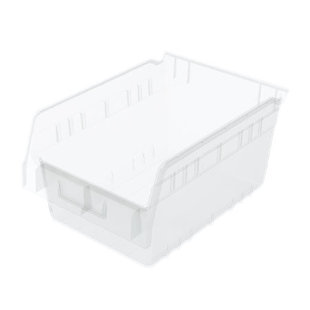 Akro-Mils ShelfMax Storage Bin Clear Industrial Grade Polymers 6 X 8-3/8 X 17-7/8 Inch - 30080SCLAR