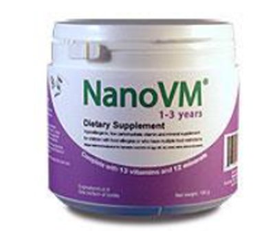 Solace Nutrition NanoVM 1 - 3 Years Pediatric Oral Supplement Unflavored 275 Gram Can Powder - 1113