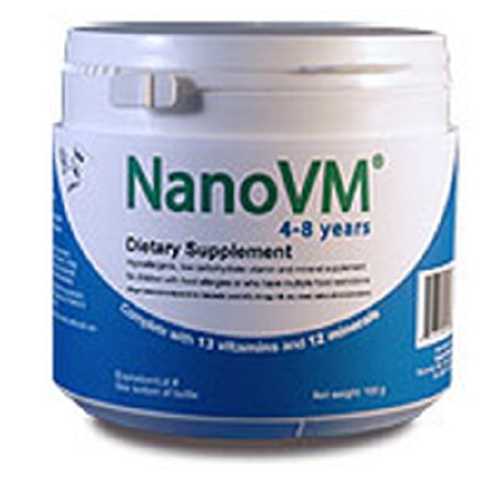 Solace Nutrition NanoVM 4 - 8 Years Pediatric Oral Supplement Unflavored 275 Gram Can Powder - 1148