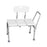 Apex-Carex Healthcare Classics Bath Transfer Bench 17-1/2 to 23-1/2 Inch Height Range 17-1/2 to 23-1/2 Inch Height Range 300 lbs. Weight Capacity Removable Arm Rail - FGB15577 0000