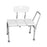 Classics - Bath Transfer Bench Removable Arm Rail 17-1/2 to 23-1/2 Inch Seat Height 300 lbs. Weight Capacity - FGB15577 0000