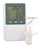 VWR International Time-Date Stamp Refrigerator Thermometer Fahrenheit / Celsius -58° to 158° F (-50° to 70° C) Bottle Probe Desk / Wall / Door Mount Battery Operated - 10025-454