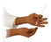 Wolf X-Ray Sensi Flex Radiation Reducing Glove Size 8.5 Sterile Pair Lead / Latex Extended Cuff Length Fully Textured Brown Not Chemo Approved - 12407-8.5