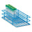 Market Lab - Test Tube Rack 72 Place 16 mm Tube Size Blue 2-1/2 X 5 X 9-1/2 Inch - 7216
