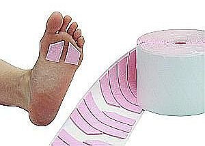 Mabis Healthcare Balance Pad 1 X 3, 1/8 Inch Felt Adhesive - 765-2678-0000