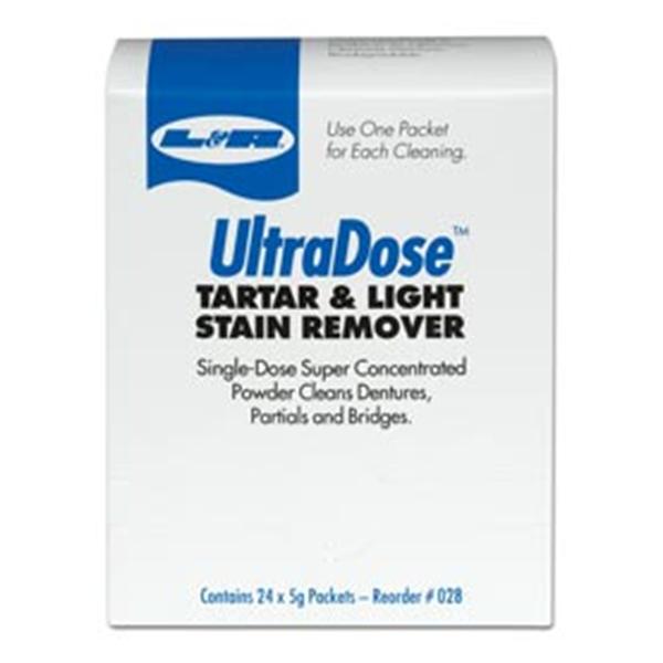 L&R Mfg Co Remover Tartar & Stain Ultradose Packets 24/Bx - 28