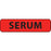 Precision Dynamics MedVision Pre-Printed Label Anesthesia Label Serum Fluorescent Red 5/16 X 1-1/4 Inch - V01FR0963