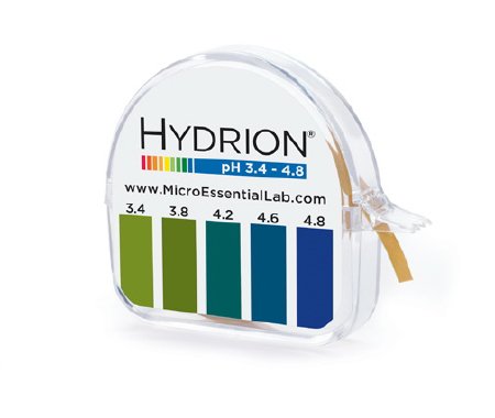 Hydrion - pH Paper in Dispenser 3.4 to 4.8 - 14853150C
