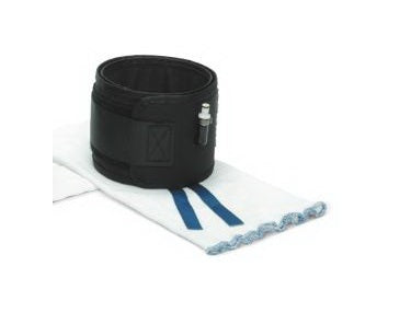 Zimmer A.T.S. Tourniquet Cuff 12 Inch Dual Port, Single Bladder, Cylindrical, Without Sleeve - 60760000200