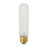 Bulbtronics Incandescent Lamp 1.25 dia. X 5.12 Inch, 25 W, T10 Shape, E26, E27/Medium Screw Base, 1000 Hours Life, Frosted Finish, Tubular Style, 120 V - 15260