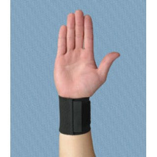 Frank Stubbs - Wrist Support Wraparound / Wristlet Elastic Left or Right Wrist Black One Size Fits Most - FB02520