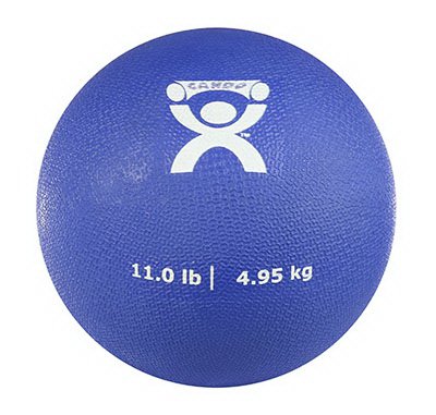 Fabrication Enterprises CanDo Medicine Ball Blue Soft - 465594