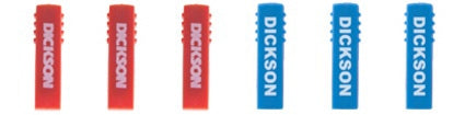 Dickson Company - Authentic Pens 3 Red, 3 Blue - P246