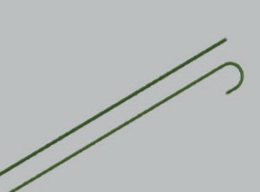 Cook Medical Fixed-Core Wire Guide PTFE-Coated Stainless Steel, 0.38 Inch Diameter, 145 cm Length, 6 cm Taper Length, 2.5 cm Floppy Tip Length, 3 mm Tip Curved Radius, Safe-T-J Tip - G00541