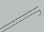 Cook Medical Fixed-Core Wire Guide PTFE-Coated Stainless Steel, 0.38 Inch Diameter, 145 cm Length, 6 cm Taper Length, 2.5 cm Floppy Tip Length, 3 mm Tip Curved Radius, Safe-T-J Tip - G00541