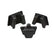 Miltex MOUTH PROP CHILD RUBBER BLK 2/BX MEDIUM LTXFR - 700601-1509-001