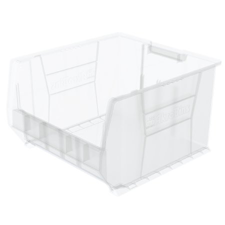AkroBins Super-Size - Storage Bin Clear Plastic 12 X 18-3/8 X 20 Inch - 30283SCLAR