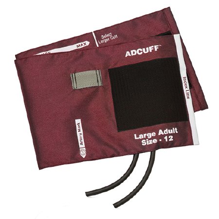 Adcuff - Blood Pressure Cuff Adult Arm Large Cuff 34 - 50 cm Nylon Cuff - 845-12XBD-2