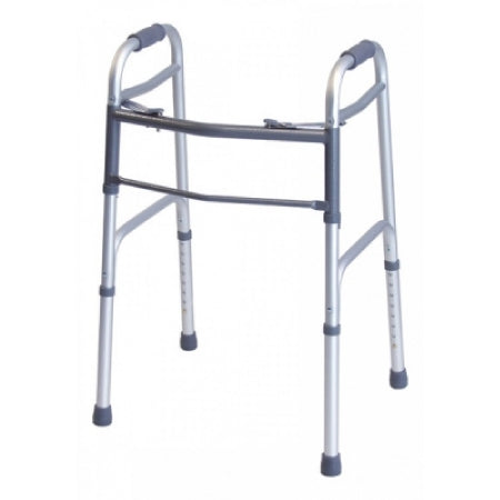 Graham-Field Lumex Everyday Dual Release Walker Aluminum Frame 300 lbs. Weight Capacity 32 to 38 Inch Height - 716070A-4
