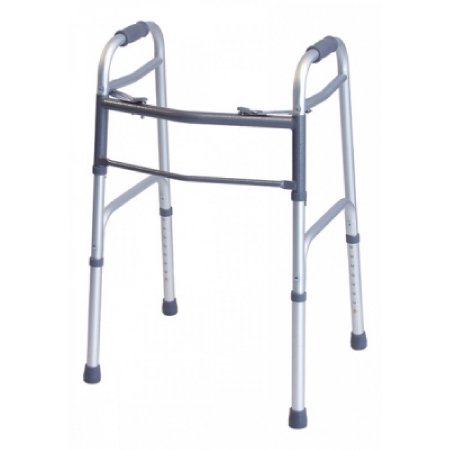 Lumex Everyday - Dual Release Walker Adjustable Height Aluminum Frame 300 lbs. Weight Capacity 32 to 38 Inch Height - 716070A-4