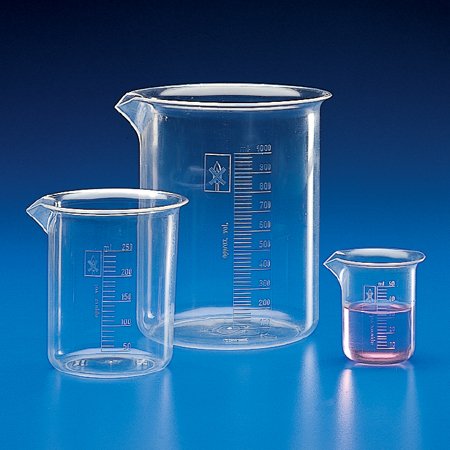 Globe Scientific - Laboratory Beaker Griffin Low-Form TPX PMP 500 mL (16 oz.) - 601546-1
