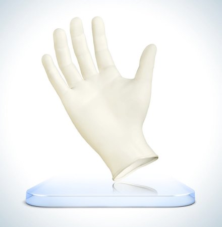 StarMed - Exam Glove Medium NonSterile Latex Standard Cuff Length Fully Textured White Not Chemo Approved - SM103