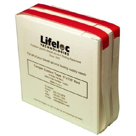 Lifeloc Technologies Tamper-Evident Tape Sealsure 60 Yard - 14202