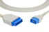 Datex Ohmeda SpO2 Interconnect Cable 10 Foot, With GE Connector For TruSignal Sensors - TS-G3