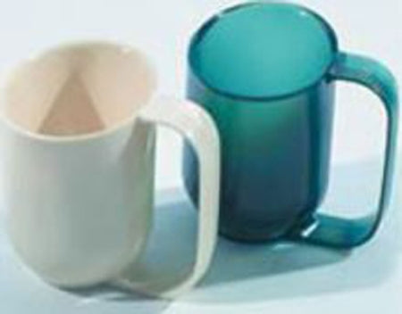Alimed AliMed ADL Dysphagia Cup 8 oz. Almond Polycarbonate Reusable - 80299