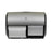 Georgia Pacific Compact 2-Roll Side-by-Side Toilet Tissue Dispenser Faux Stainless Plastic Manual 2 Rolls Wall Mount - 56796A