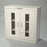 Health Care Logistics - Medical Storage Cabinet Heavy Duty Steel / Acrylic Window 2 Shelves 2 Keyed - 3708