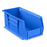 ULINE - Stackable Storage Bin Uline Blue Plastic 5 X 5-1/2 X 11 Inch - S-12415BLU