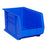 ULINE - Storage Bin Uline Blue Plastic 10 X 11 X 18 Inch - S-12421BLU