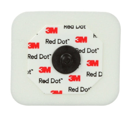 3M Red Dot - ECG Snap Electrode Monitoring Radiolucent Cloth Backing 3 per Pack - 2268-3