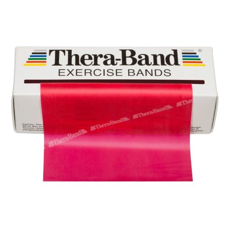 TheraBand - Exercise Resistance Band Red 6 Inch X 6 Yard Medium Resistance - 20030