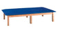 Alimed Upholstered Mat Platform 4 X 7 Foot 18 Inch 1000 lbs. Laminate - 72780/NATOAK/BLUE