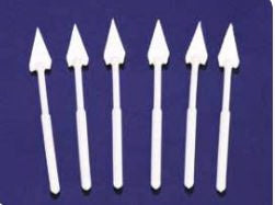Deroyal Surgical Eye Spear X-Ray Detectable Cellulose 10 Count Pack Nonsterile - 30-049NS