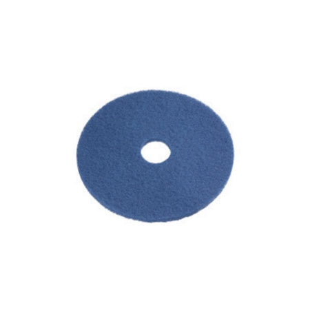 Saalfeld Redistribution americo Hard Floor Scrubbing Pad 17 Inch Blue Polyester Fiber - 400417