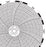 Graphic Controls Industrial CHART, CIRCULAR 7-DAY (50/BX) -40-30 - 10018894