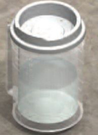 Patterson Medical Supply Graduated Drinking Mug 12 oz. Clear Cup / Granite Lid Plastic Reusable - 81539030
