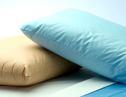 The Pillow Factory Division CareGuard Bed Pillow Soft 21 X 27 Inch Tan Reusable - 51173